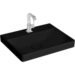 Vitra Metropole 60x47 Cm Mat Siyah Lavabo - 7526B483-0041 görsel 1
