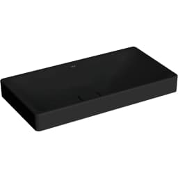 Vitra Metropole 80x40 Cm Mat Siyah Çanak Lavabo - 7536B483-1398 görsel 1