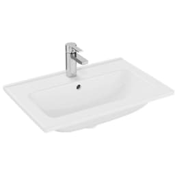 Vitra Mia 60x40 Cm Etajerli Lavabo 7461L003-0002 görsel 1