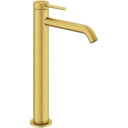 Vitra Minimax Round Blueco Fırçalı Altın Yüksek Lavabo Bataryası - A4353425ENR görsel 1