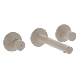 Vitra Origin 3 Rozetli Fırçalanmış Nikel Ankastre Lavabo Bataryası A4258234 görsel 1