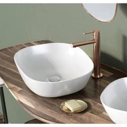 Vitra Origin Soft Bakır Yüksek Lavabo Bataryası A4255729 görsel 5