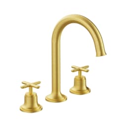 Vitra Origin Classic 3 Delikli Fırçalanmış Altın Lavabo Bataryası A4289125 görsel 1