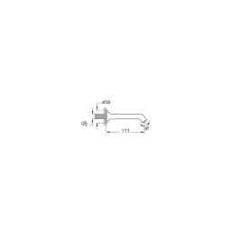 Vitra Origin Classic Çıkış Ucu A42899 görsel 2