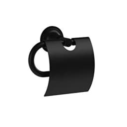 Vitra Origin Classic Siyah Kapaklı Tuvalet Kağıtlığı A4452236 görsel 1