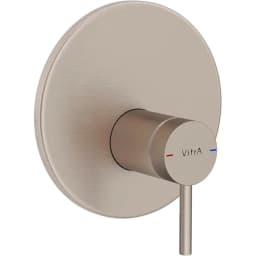 Vitra Origin Fırçalanmış Nikel Ankastre Mekanik Banyo Bataryası - A4282334 görsel 1