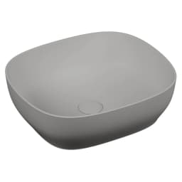 Vitra Outline 45x41 Cm Dikdörtgen Mat Taş Gri Çanak Lavabo 5994B476-0016 görsel 1