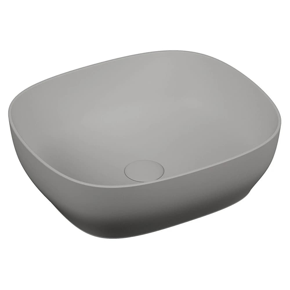 Vitra Outline 45x41 Cm Dikdörtgen Mat Taş Gri Çanak Lavabo 5994B476-0016