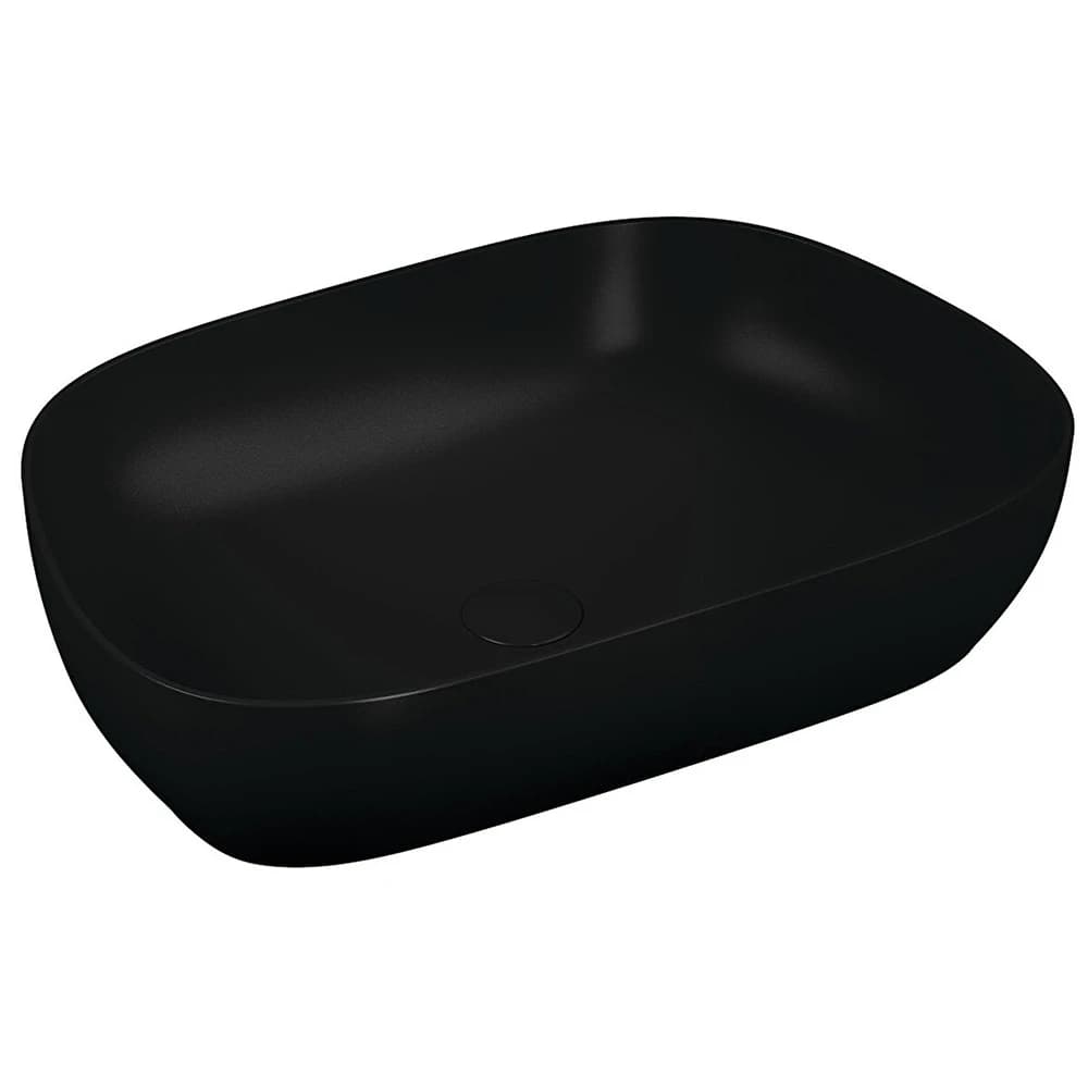 Vitra Outline 60x41 Cm Mat Siyah Çanak Lavabo 5993B483-0016