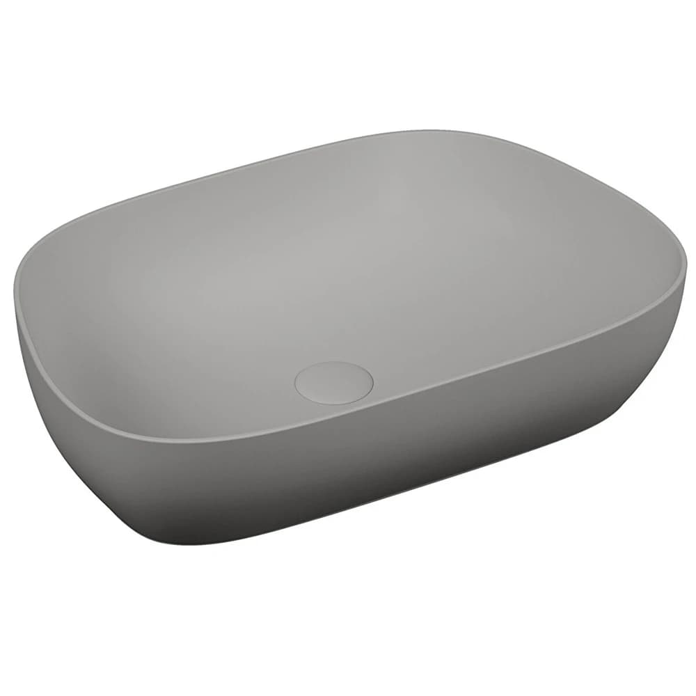 Vitra Outline 60x41 Cm Mat Taş Gri Çanak Lavabo 5993B476-0016