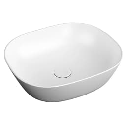 Vitra Plural 45x38 Cm Oval Mat Beyaz Çanak Lavabo 7810B401-0016 görsel 1