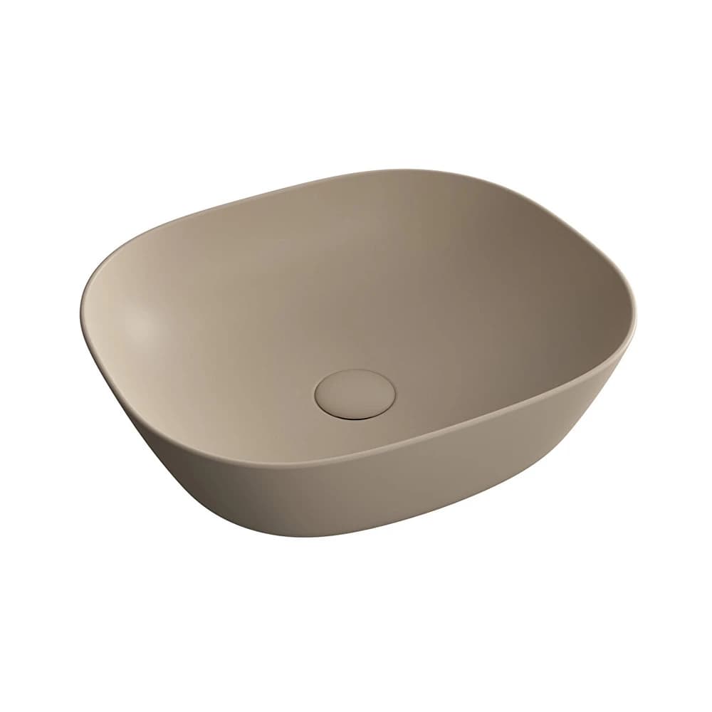 Vitra Plural 45x38 Cm Oval Mat Kil Beji Çanak Lavabo 7810B474-0016