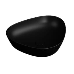 Vitra Plural 45x40 Cm Üçgen Mat Siyah Çanak Lavabo 7812B483-0016 görsel 1