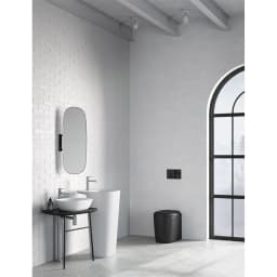 Vitra Plural Mat Siyah Rim-ex Kanalsız Asma Klozet - 7830B483-0090 görsel 2
