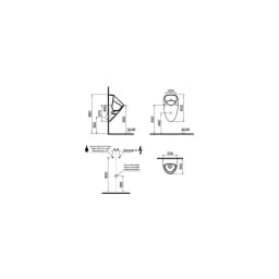 Vitra Plural Pisuvar 7808B003-5331 görsel 3