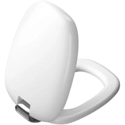 Vitra Plural Yavaş Kapanan Mat Beyaz Klozet Kapağı - 126-401-009 görsel 1