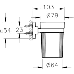 Vitra Root Diş Fırçalığı - A44806 görsel 3