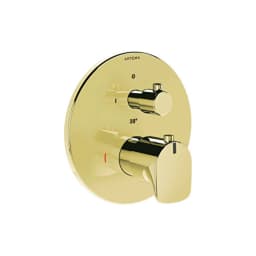 Vitra Root Round Ankastre Soft Altın Termostatik Banyo Bataryası A4334874 görsel 1