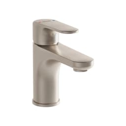 Vitra Root Round Fırçalanmış Nikel Lavabo Bataryası A4270534 görsel 1