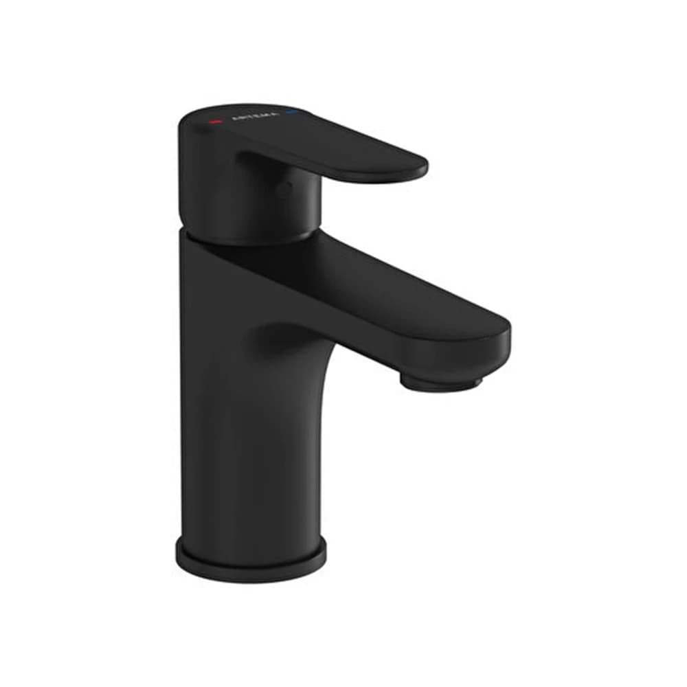 Vitra Root Round Mat Siyah Lavabo Bataryası A4270536