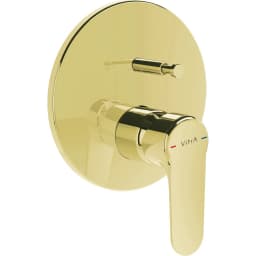 Vitra Root Round Soft Altın Ankastre Banyo Bataryası - A4272774 görsel 1
