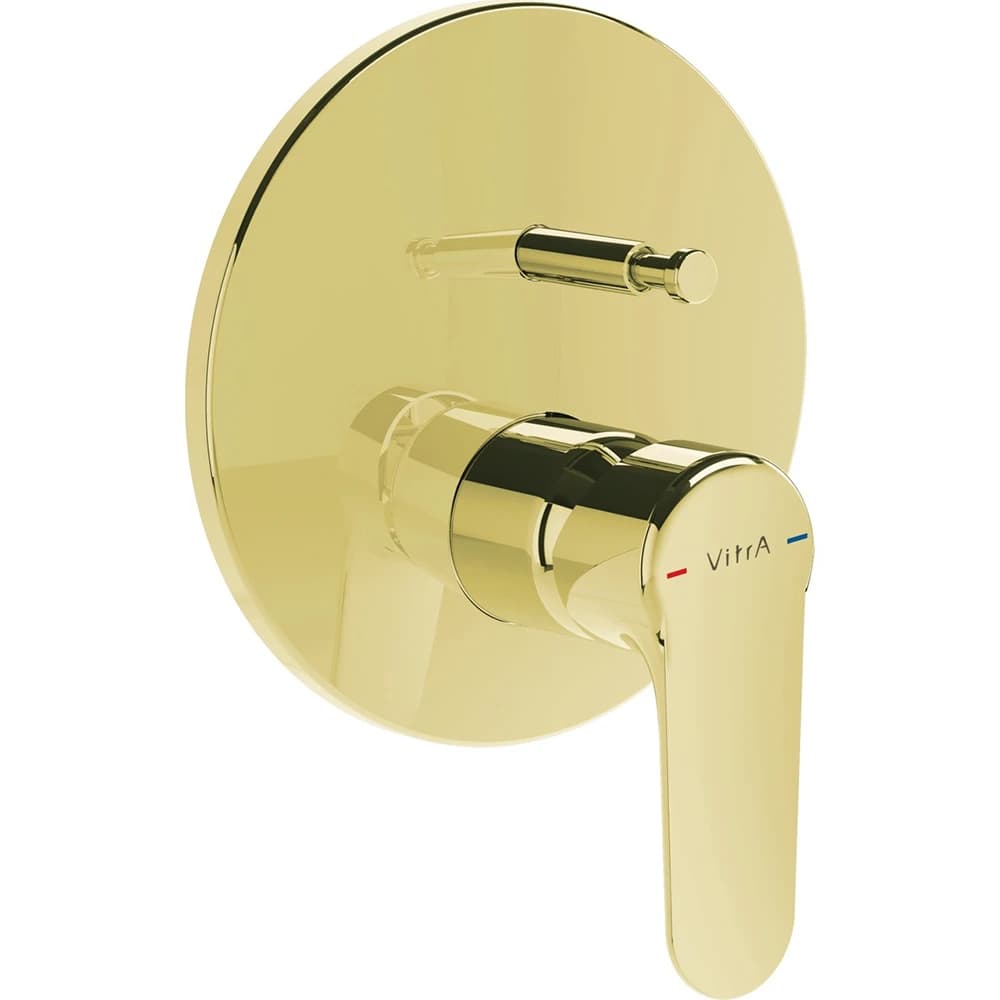 Vitra Root Round Soft Altın Ankastre Banyo Bataryası - A4272774