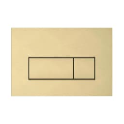 Vitra Root Square Fırçalanmış Altın Kumanda Paneli 740-2325 görsel 1
