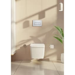 Vitra Root Square Parlak Beyaz Kumanda Paneli 740-2300 görsel 2