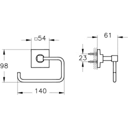 Vitra Root Tuvalet Kağıtlığı - A44805 görsel 2