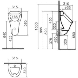 Vitra S20 Pisuvar 6202L003-0198 görsel 2