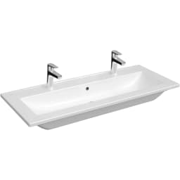 Vitra S20 Square 120x46 Cm Etajerli Lavabo - 7679B003-1474 görsel 1