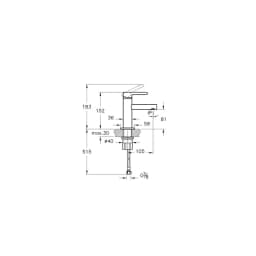 Vitra Sento Çocuk Yeşil-Turuncu Lavabo Bataryası A4266646 görsel 2