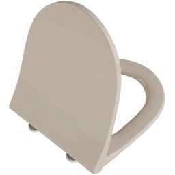 Vitra Sento Slim Yavaş Kapanır Mat Kum Beji Klozet Kapağı - 130-422R009 görsel 1