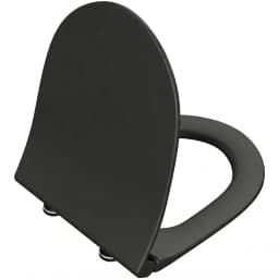Vitra Sento Slim Yavaş Kapanır Mat Siyah Klozet Kapağı - 120-483R009 görsel 1