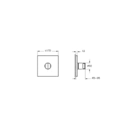 Vitra Suit Ankastre 3 Yollu V-Box Sıva Üstü Soft Altın Yönlendirici A4287574 görsel 2