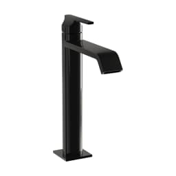 Vitra Suit Parlak Siyah Yüksek Lavabo Bataryası A4281439 görsel 1