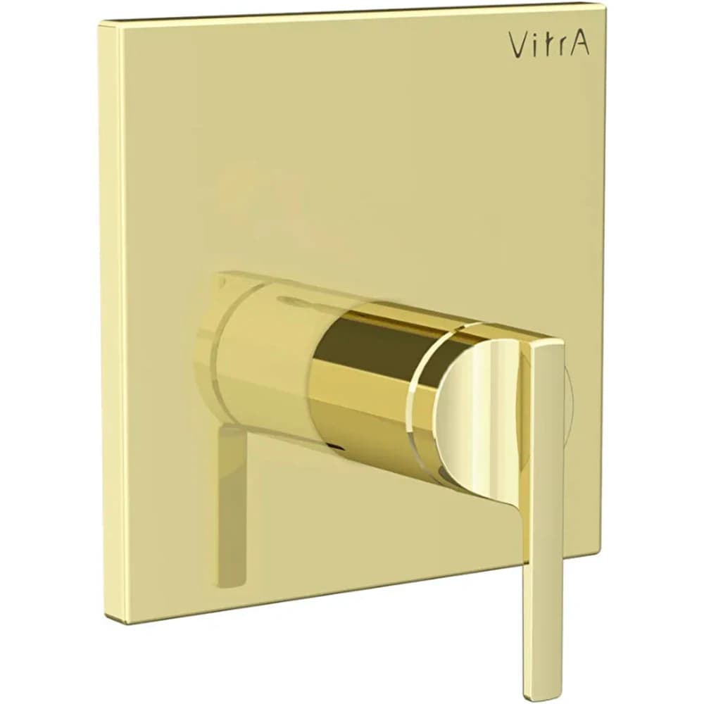 Vitra Suit Soft Altın Ankastre Mekanik Duş Bataryası - A4282174