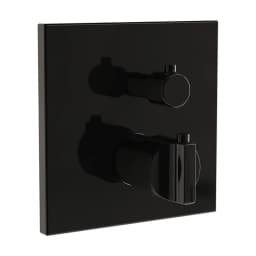 Vitra Suit V-Box Sıva Üstü Parlak Siyah Ankastre Duş Bataryası A4287339 görsel 1