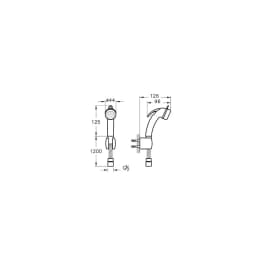 Vitra Taharet Duşu A45704 görsel 2