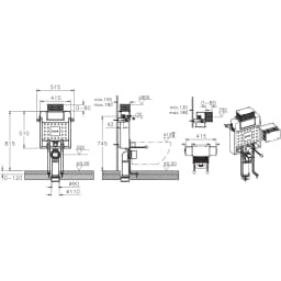 Vitra Unity Standart Gömme Rezervuar - 761-1851-01 görsel 2