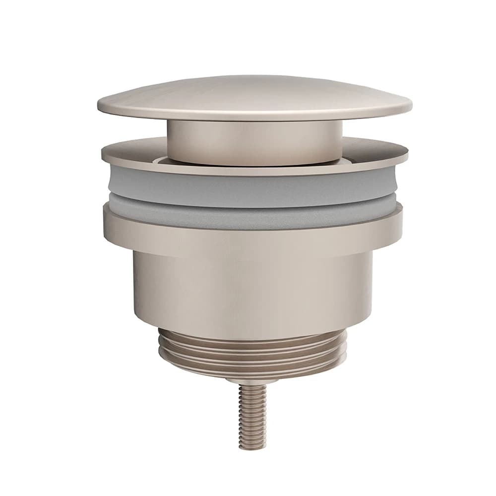 Vitra Universal Basmalı Yuvarlak Fırçalanmış Nikel Lavabo Süzgeci A4514934