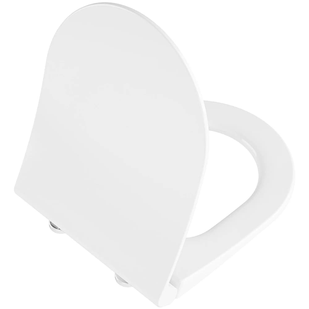 Vitra Universal Round Slim Yavaş Kapanır Mat Beyaz Klozet Kapağı - 210-401R009