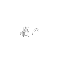 Vitra Universal Slim Yavaş Kapanan Klozet Kapağı 110-003-009 görsel 2