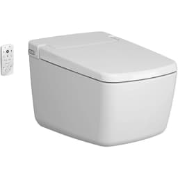 Vitra V-Care Prime Rim-ex Kanalsız Akıllı Asma Klozet Takımı - 7231B403-6216 görsel 1