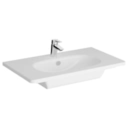 Vitra Zentrum 80x46 Cm Etajerli Lavabo 7793B003-0001 görsel 1