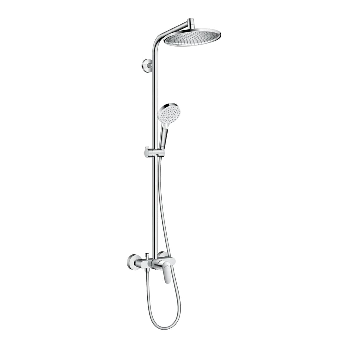 HansGrohe Crometta S 240 1jet Batrayalı Duş Kolonu