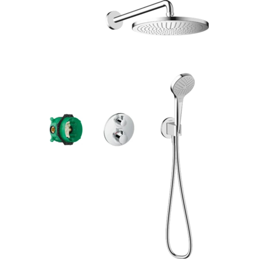 Hansgrohe Croma Krom Duş Sistemi