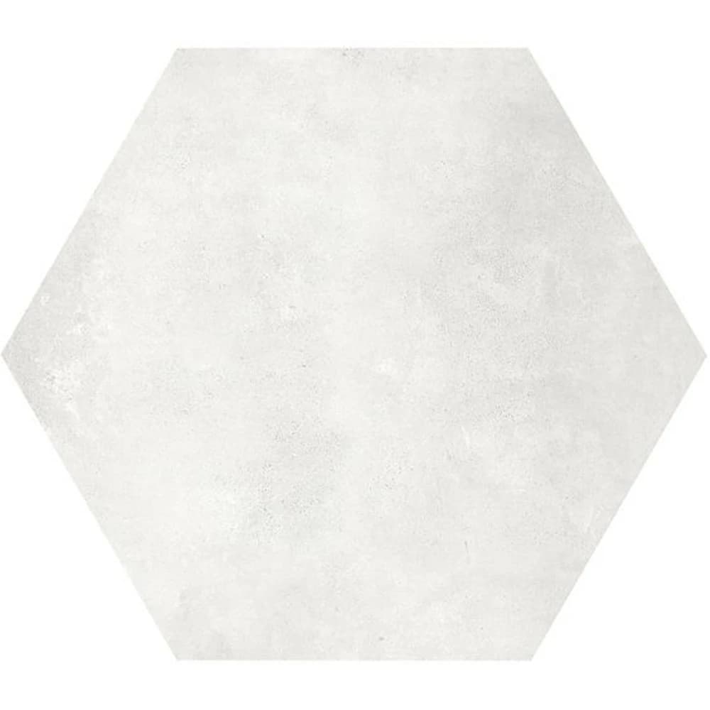 Edilgres Artisano Bianco 7x8 Hexagon Porcelain Tile Kt:51 17,5x20