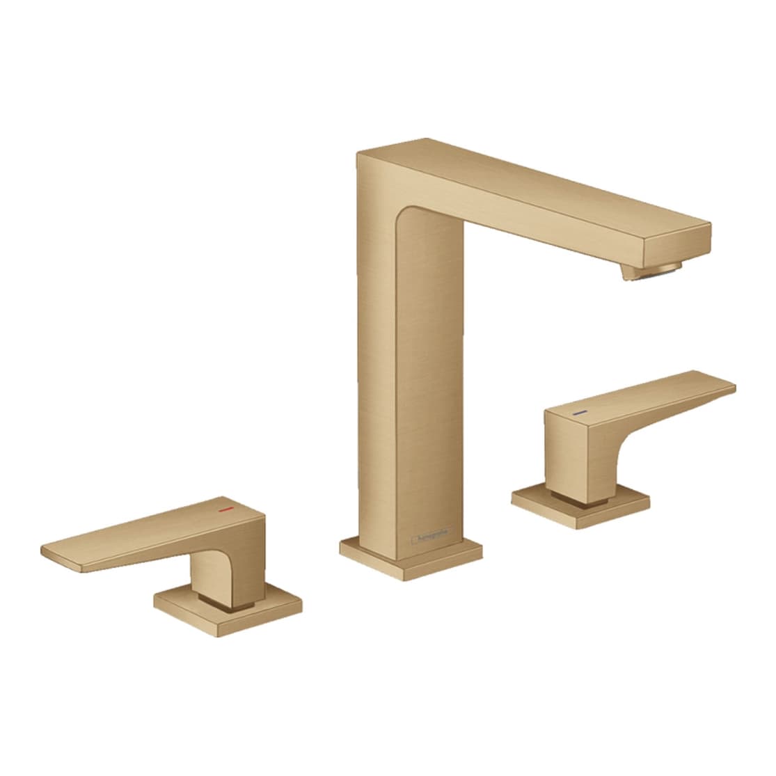 HansGrohe Metropol 160 Çubuk Volan 3 Delikli Mat Bronz Lavabo Bataryası