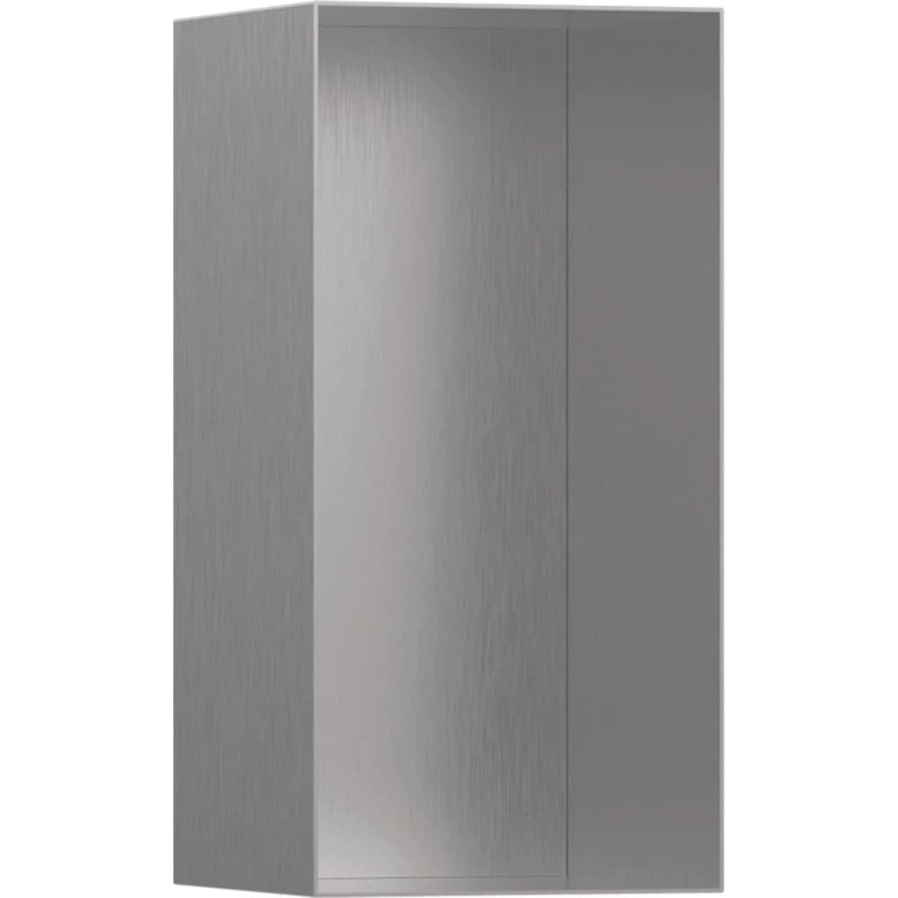 Hansgrohe XtraStoris Minimalistic 30x15x14 Cm Mat Paslanmaz Çelik Açık Çerçeveli Duvar Nişi